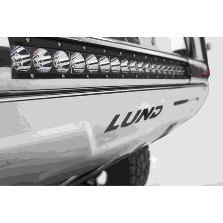 Lund 07-18 SILVERADO/SIERRA 1500 BULL BAR WITH LIGHT AND WIRING-STAINLESS 47021214